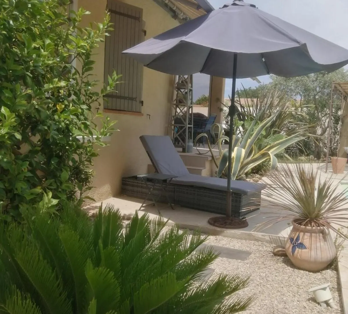 Villa Climatisee Piscine Cuisine Ete Alpilles Provence Eyguieres